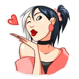 Modern Geisha sticker 2