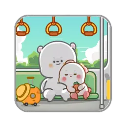 Молли и Питер Stickers | Стикеры sticker 2