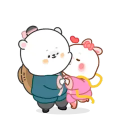 Молли и Питер Stickers | Стикеры sticker 9