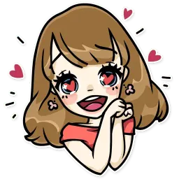Momoko sticker 2