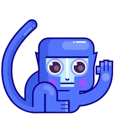 Двигающиеся обезьянки sticker 5