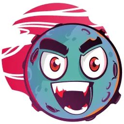 Moony Loony sticker 12