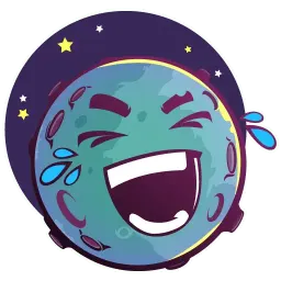 Moony Loony sticker 3
