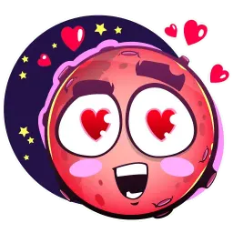 Moony Loony sticker 7