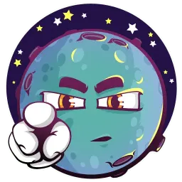 Moony Loony sticker 10