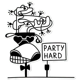 Лось sticker 6