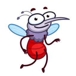 Комар sticker 2