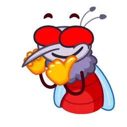 Комар sticker 3