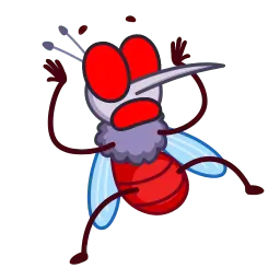 Комар sticker 4