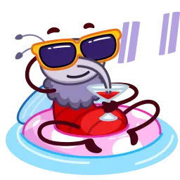 Комар sticker 6