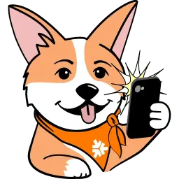 Корги sticker 2