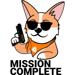 Корги sticker 11