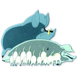 Маугли sticker 3