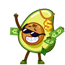 Мистер Авокадо sticker 9
