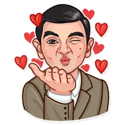 Мистер Бин sticker 2