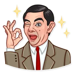 Мистер Бин sticker 6