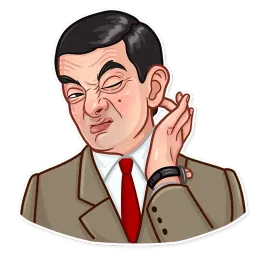 Мистер Бин sticker 9