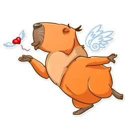 Mr. Capybara sticker 2