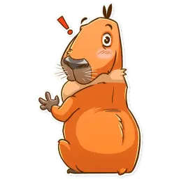 Mr. Capybara sticker 11