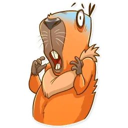 Mr. Capybara sticker 4