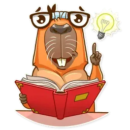 Mr. Capybara sticker 6