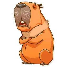 Mr. Capybara sticker 7