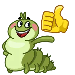 Мистер Гусеница sticker 3