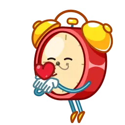 Мистер будильник sticker 2