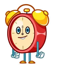 Мистер будильник sticker 12