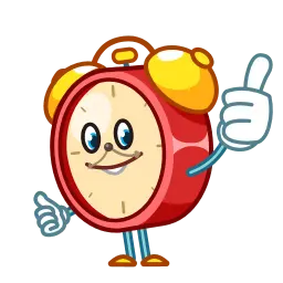 Мистер будильник sticker 3
