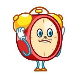 Мистер будильник sticker 4