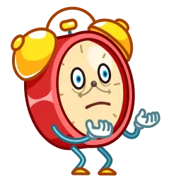 Мистер будильник sticker 9