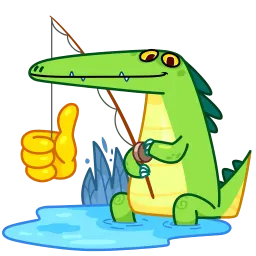 Мистер Кроко sticker 2