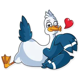 Mr. Gull sticker 2