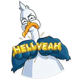 Mr. Gull sticker 6