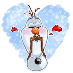 Olaf sticker 2