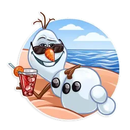 Olaf sticker 12