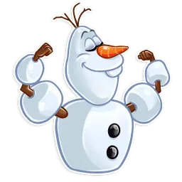 Olaf sticker 10