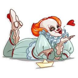 Pennywise sticker 2