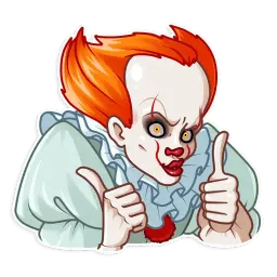 Pennywise sticker 4