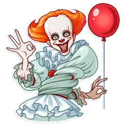 Pennywise sticker 6