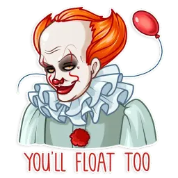 Pennywise sticker 9