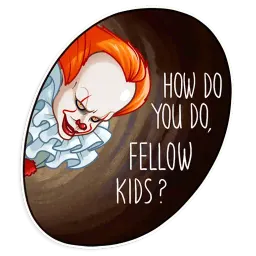 Pennywise sticker 10