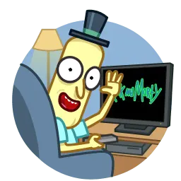 Мистер Жопосранчик sticker 3