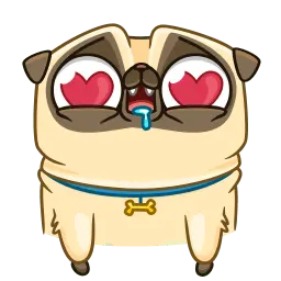 Мистер Мопс sticker 2