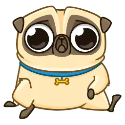 Мистер Мопс sticker 4