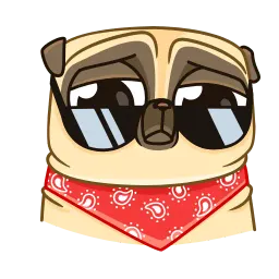 Мистер Мопс sticker 10
