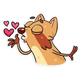 Mr. Raccoon sticker 2