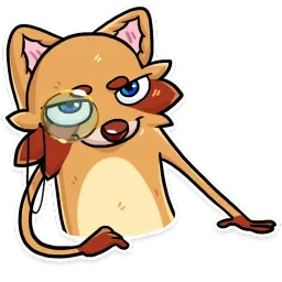 Mr. Raccoon sticker 11