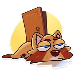 Mr. Raccoon sticker 12